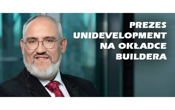 Prezes Unidevelopment na okładce Buildera