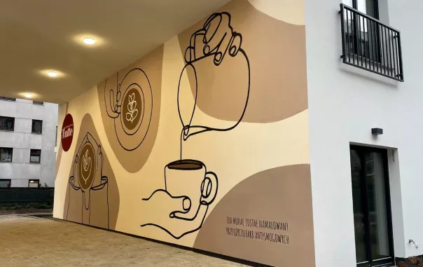 Mural na Osiedlu Latte