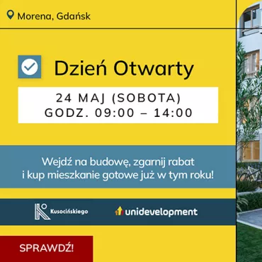 24.05 Zapraszamy na Dzień Otwarty - Kusocińskiego, Gdańsk