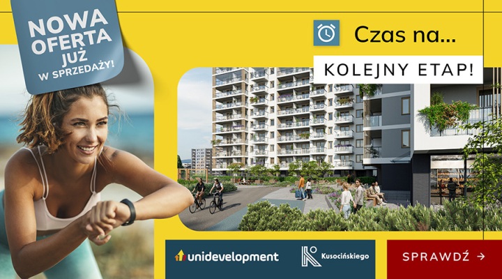 Startujemy ze sprzedażą budynku B inwestycji Kusocińskiego