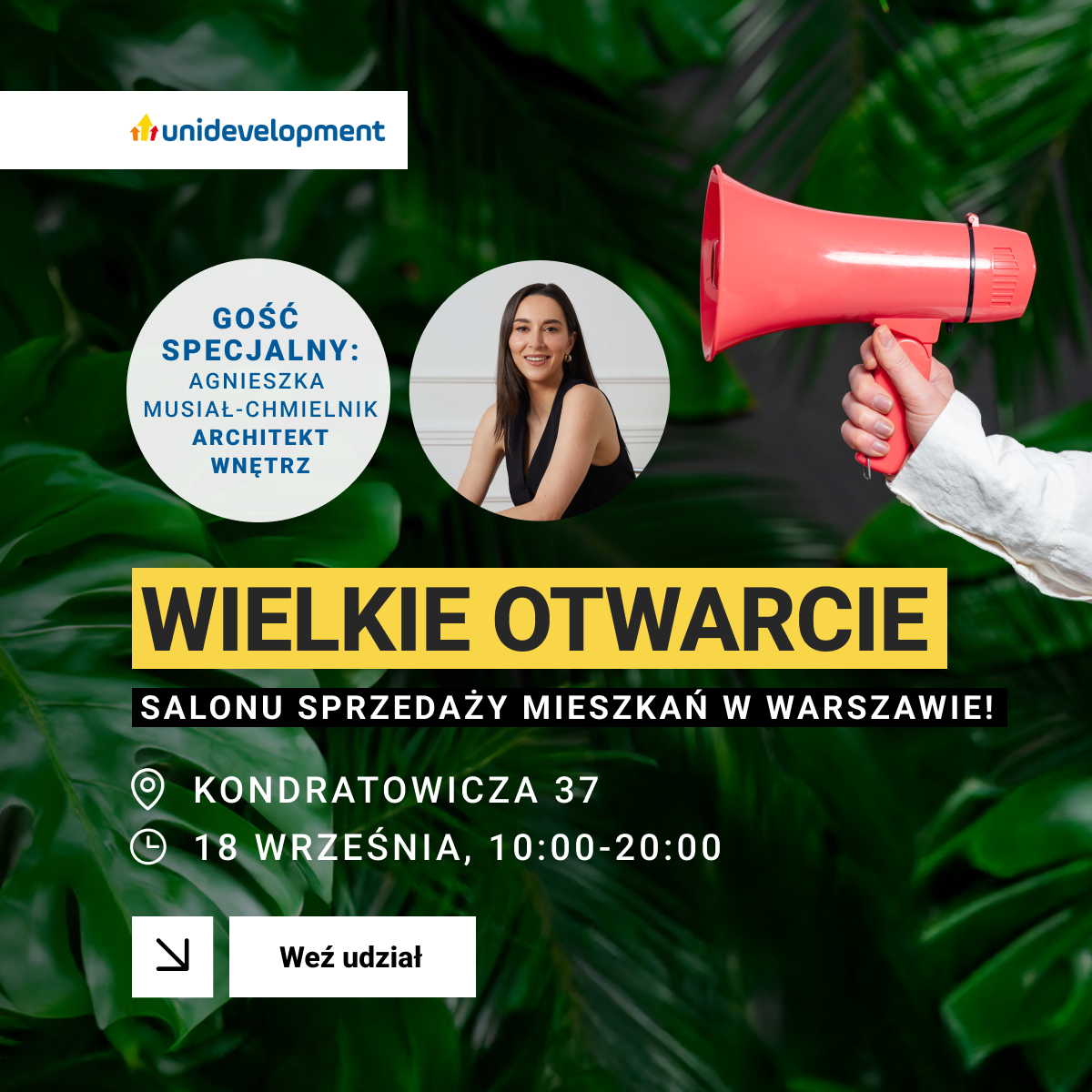 Otwarcie salonu sprzedaży mieszkań